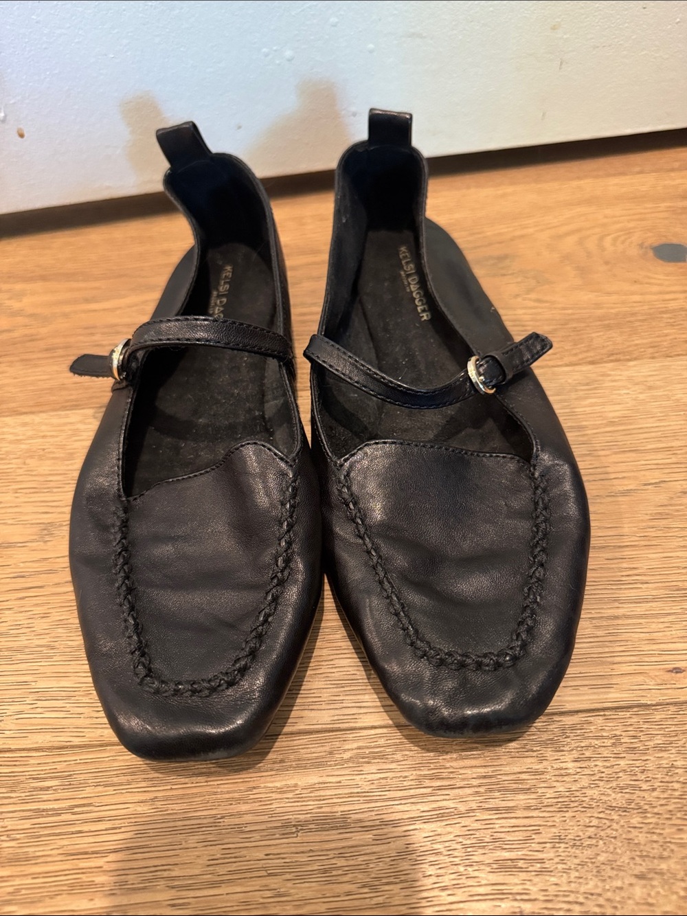 Kelsi Dagger Ferry Leather Mary Jane Loafers